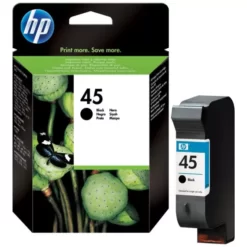 HP 45 Noir - Cartouche d'encre HP d'origine (51645AE)