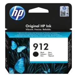 HP 912 Noir - Cartouche d'encre HP d'origine (3YL80AE)