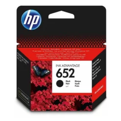 HP 652 Noir – Cartouche d'encre HP d'origine (F6V25AE)