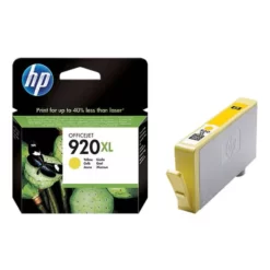 HP 920XL Jaune - Cartouche d'encre HP d'origine (CD974AE)