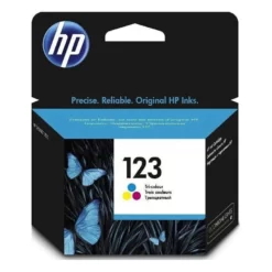 HP 123 Troit Couleurs - Cartouche d'encre HP d'origine (F6V16AE)
