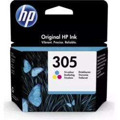 HP 305 trois couleurs - Cartouche d'encre HP d'origine (3YM60AE)