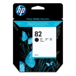 HP 82 Noir - Cartouche d'encre HP d'origine (CH565A)