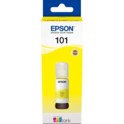 Epson 101 Jaune - Bouteille d'encre Epson EcoTank d'origine (C13T03V44A)