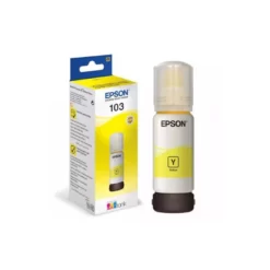 Epson 103 Jaune - Bouteille d'encre Epson d'origine (C13T00S44A)