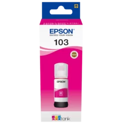 Epson 103 Magenta - Bouteille d'encre Epson d'origine (C13T00S34A)