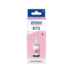 Epson 673 LM (T6736) Magenta Clair - Bouteille d'encre Epson d'origine (C13T67364A)