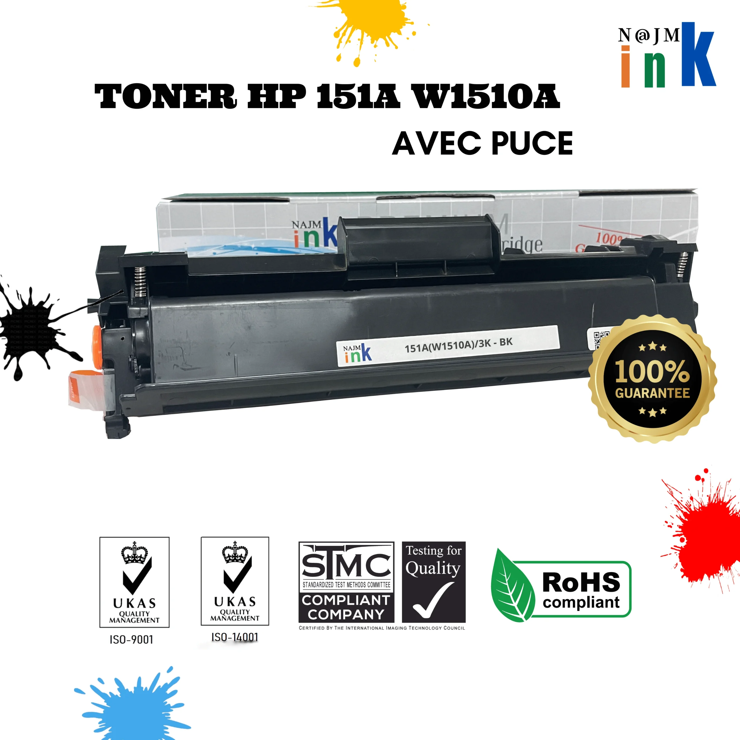 Cartouches Toner Compatibles T08 Pour Canon I-SENSYS X – 2 Cartouches Noires – Rendement 11000 Pages – Haute Qualité D’impression