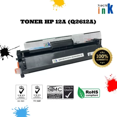 Toner HP 12A compatible noir (Q2612A) - najm ink