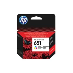 Cartouche HP 651 Trois couleurs Original (C2P11AE)