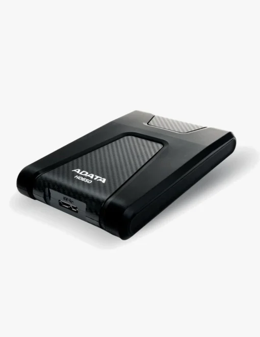 Disque dur externe antichoc Adata 1 To USB 3.0 Noir (AHD650-1T-BK)