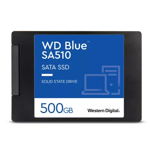 Disque dur interne SSD WD Blue SA510 SATA 2.5" 500 Go (WDS500G3B0A)