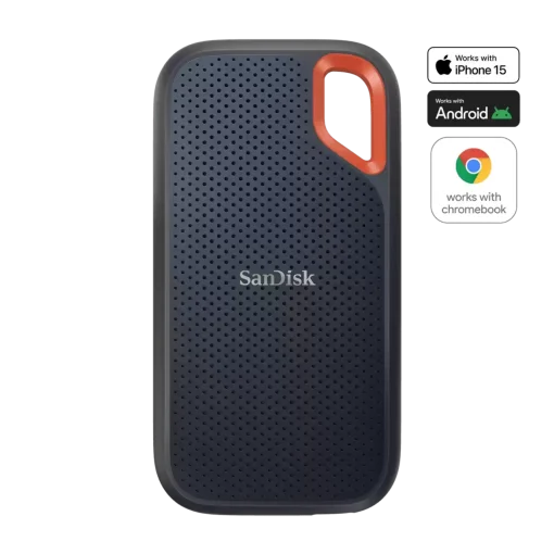 Disque dur portable SanDisk SSD 1 To (SDSSDE30-1T00-G25)