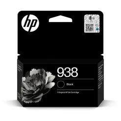 HP 938 Noir - Cartouche d'encre HP d'origine (4S6X8PE)